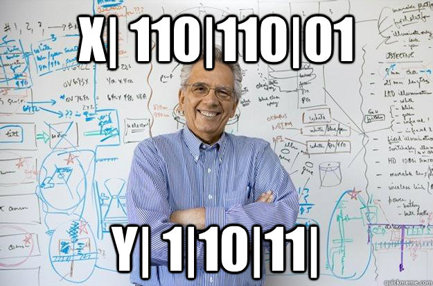 X| 110|110|01 Y| 1|10|11|  Engineering Professor