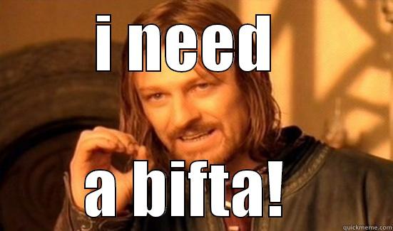 I NEED  A BIFTA!  Boromir