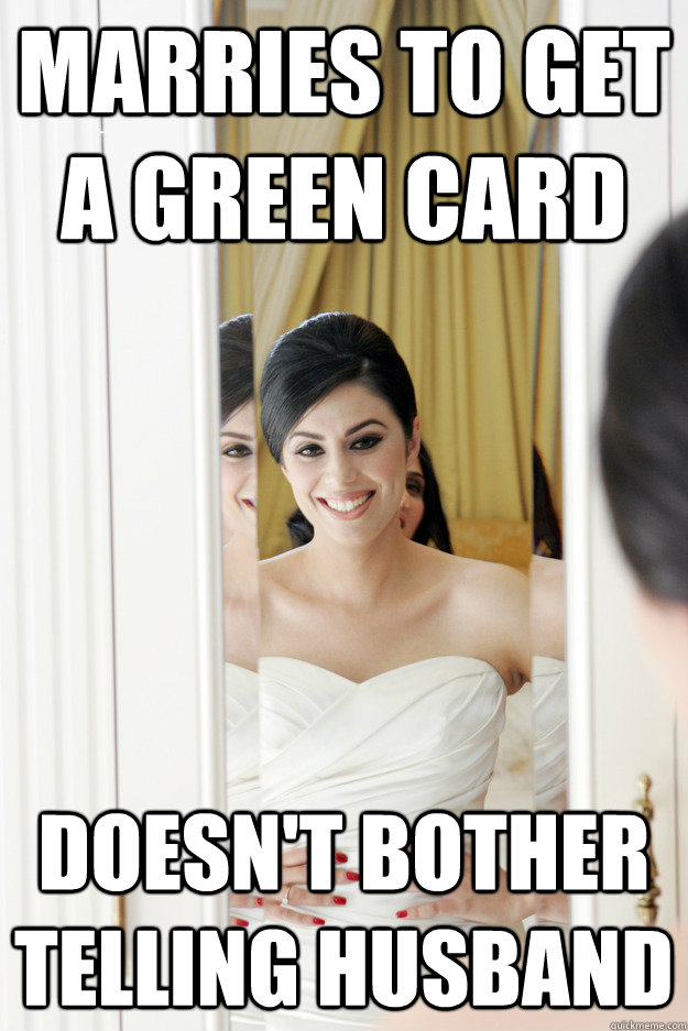 Image result for green card meme