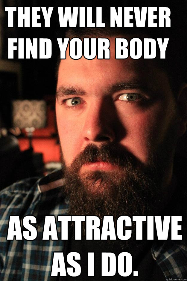 They will never find your body as attractive as I do. - They will never find your body as attractive as I do.  Dating Site Murderer