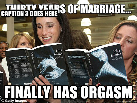 Thirty years of marriage... Finally has ORGASM Caption 3 goes here  Perverted White Woman