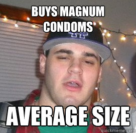 buys magnum condoms average size  