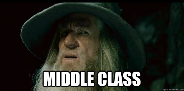  Middle Class  I have no memory Gandalf