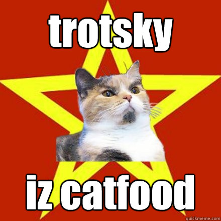 trotsky iz catfood - trotsky iz catfood  Lenin Cat