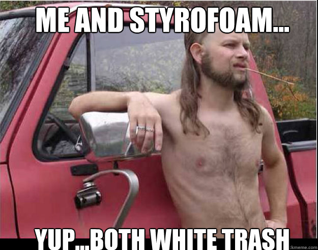 white trash guy meme