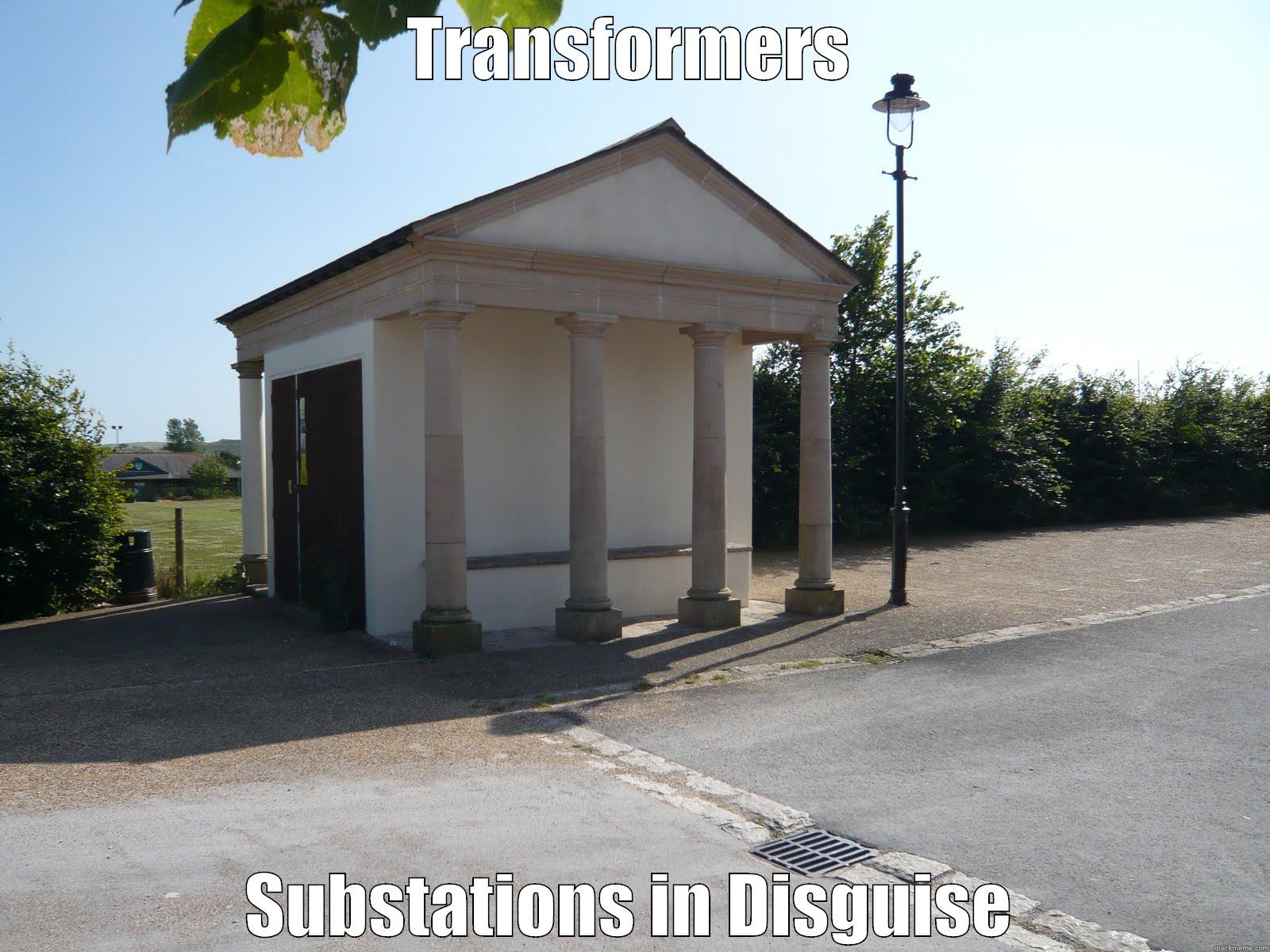 TRANSFORMERS SUBSTATIONS IN DISGUISE Misc