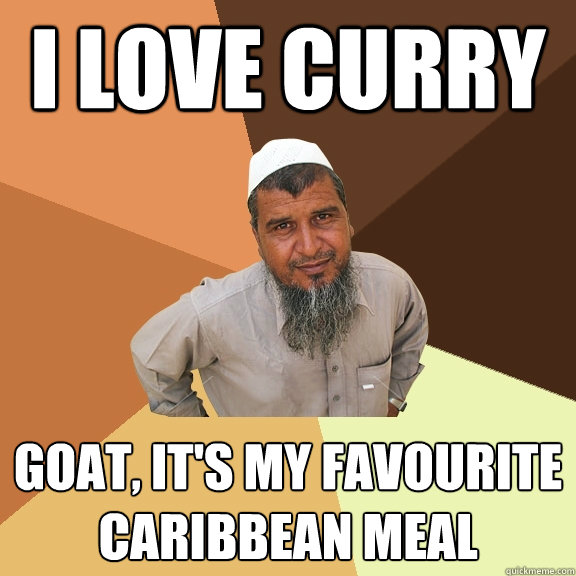 I love curry goat, it's my favourite Caribbean meal - I love curry goat, it's my favourite Caribbean meal  Ordinary Muslim Man