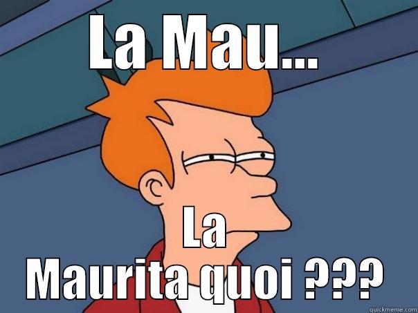 LA MAU... LA MAURITA QUOI ??? Futurama Fry