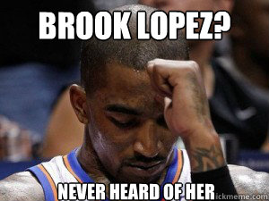 Brook Lopez? Never Heard of her - Brook Lopez? Never Heard of her  JR Smith All-Star