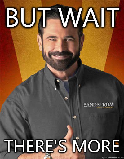 but wait There's more  Billy Mays