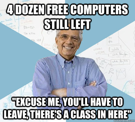 4 dozen free computers still left 