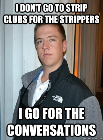 strip club bartender meme