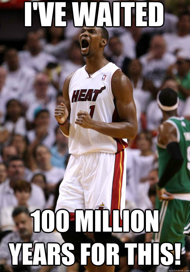 I've Waited 100 Million years for this! - I've Waited 100 Million years for this!  Bosh-o-raptor