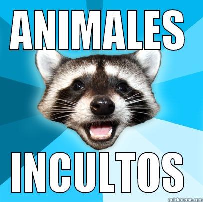 ANIMALES INCULTOS Lame Pun Coon