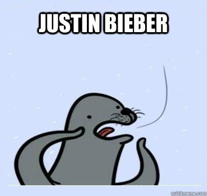 justin bieber  ultra gay seal