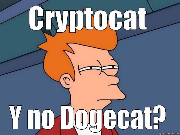 CRYPTOCAT Y NO DOGECAT? Futurama Fry