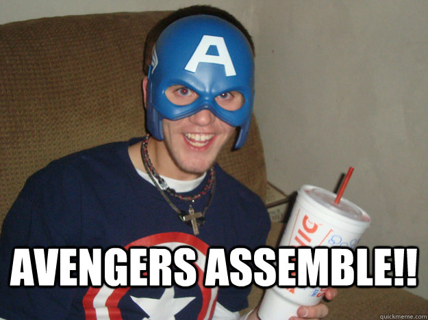 Avengers Assemble Captain Austinmerica Quickmeme
