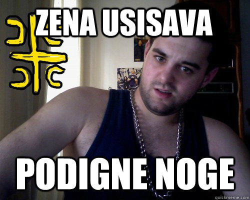 zena usisava podigne noge  good serb guy