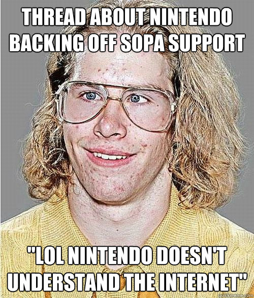 Thread about Nintendo backing off SOPA support 