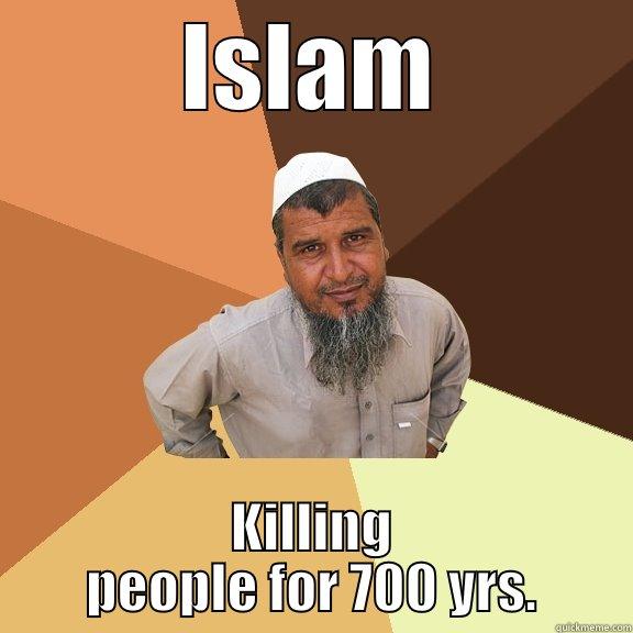 ISLAM KILLING PEOPLE FOR 700 YRS. Ordinary Muslim Man