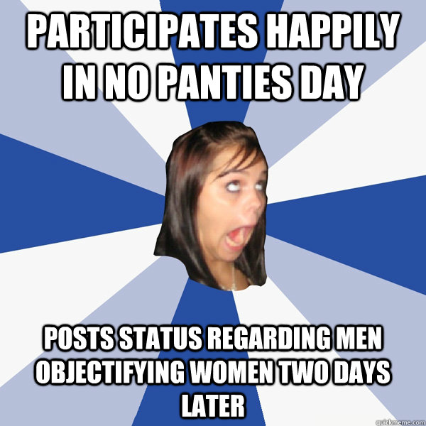 No Panties Day Meme 