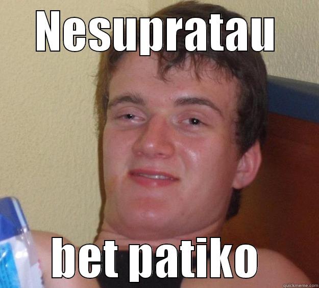 osam beroo - NESUPRATAU BET PATIKO 10 Guy