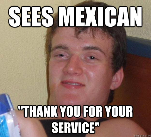 sees mexican 