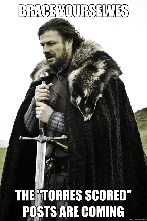 Brace yourselves The 