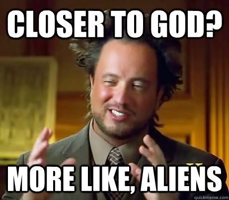 Closer to God? More like, Aliens  Ancient Aliens Earthquake