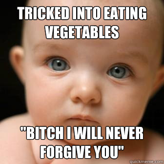 Tricked into eating vegetables 