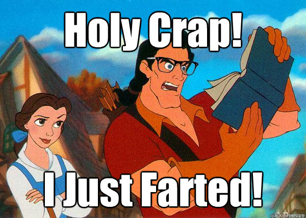 Holy Crap! I Just Farted!  Hipster Gaston