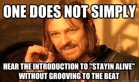 ONE DOES NOT SIMPLY HEAR THE INTRODUCTION TO 