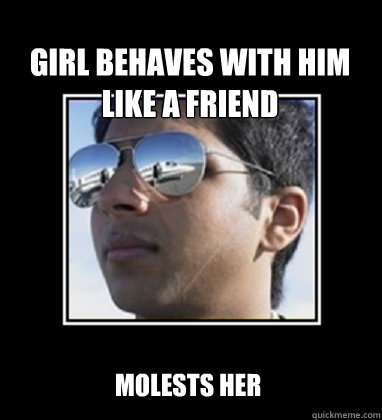 girl behaves with him like a friend molests her  Rich Delhi Boy