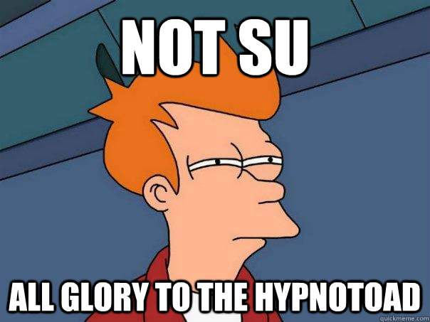 not su ALL GLORY TO THE HYPNOTOAD - not su ALL GLORY TO THE HYPNOTOAD  Futurama Fry