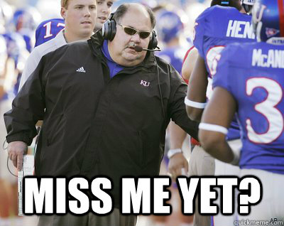 Miss me yet? - Miss me yet?  Miss Me Mangino