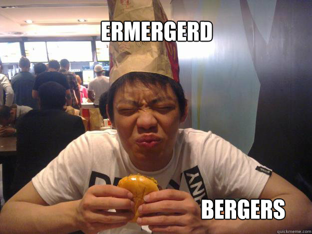 ERMERGERD BERGERS - ERMERGERD BERGERS  Mergermerster