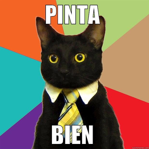 PINTA BIEN Business Cat