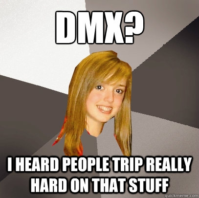 DMX? I HEARD PEOPLE TRIP REALLY HARD ON THAT STUFF  Musically Oblivious 8th Grader