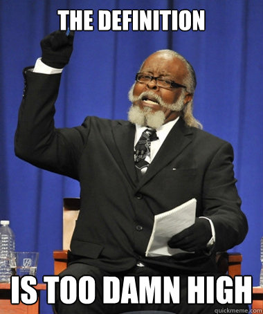 the definition  is too damn high  The Rent Is Too Damn High