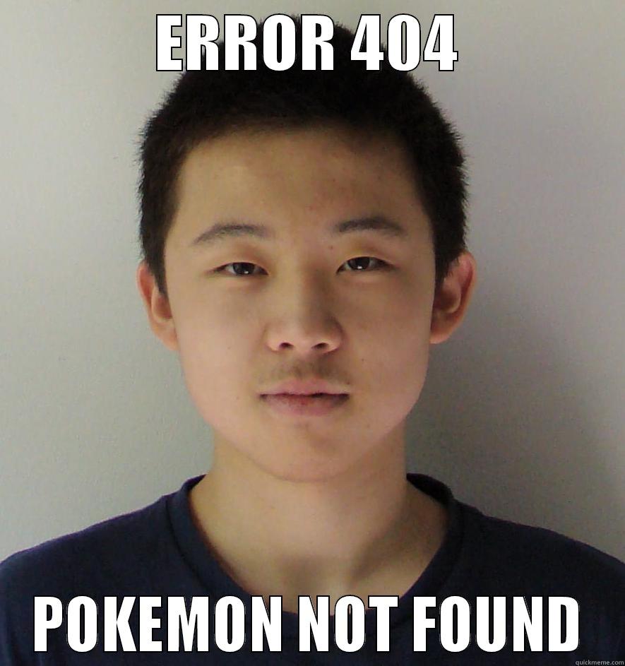 ERROR 404 POKEMON NOT FOUND Misc