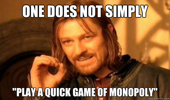 One Does Not Simply 