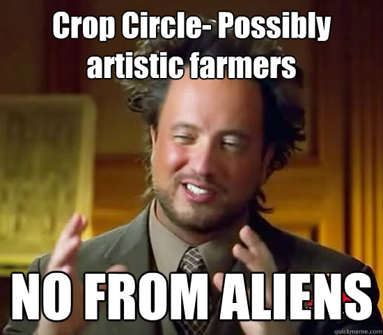 Crop Circle- Possibly artistic farmers NO FROM ALIENS - Crop Circle- Possibly artistic farmers NO FROM ALIENS  Ancient Aliens