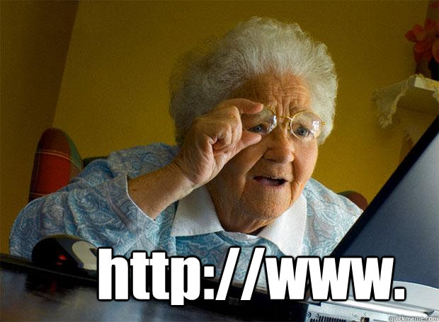  http://www.  Grandma finds the Internet