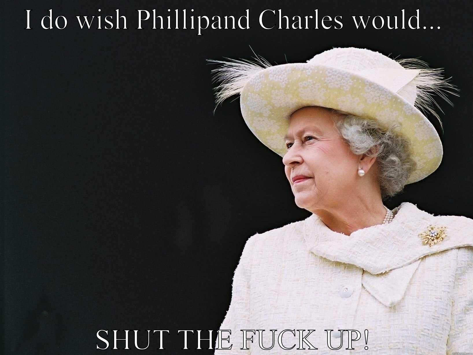 I DO WISH PHILLIPAND CHARLES WOULD... SHUT THE FUCK UP! Misc