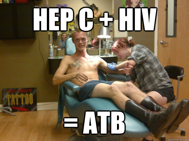 Hep C + HIV = ATB - Hep C + HIV = ATB  kent ryan mclellan