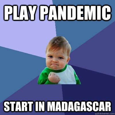 Play Pandemic Start in Madagascar  Success Kid