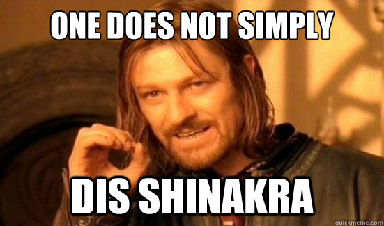 One Does Not Simply Dis Shinakra  Boromir