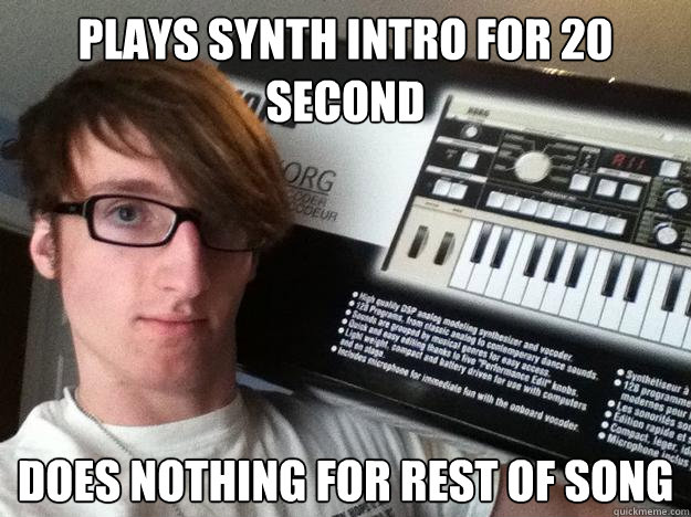 Plays synth intro for 20 second does nothing for rest of song - Plays synth intro for 20 second does nothing for rest of song  Scene Band Synth Player