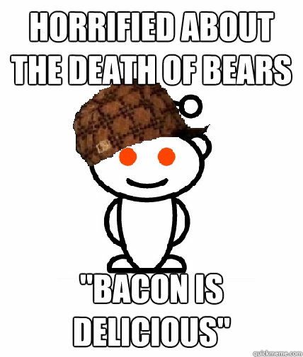 horrified about the death of bears 