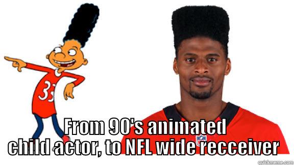  FROM 90'S ANIMATED CHILD ACTOR, TO NFL WIDE RECCEIVER  Misc